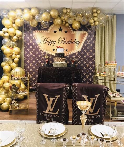 Louis Vuitton Birthday Theme 